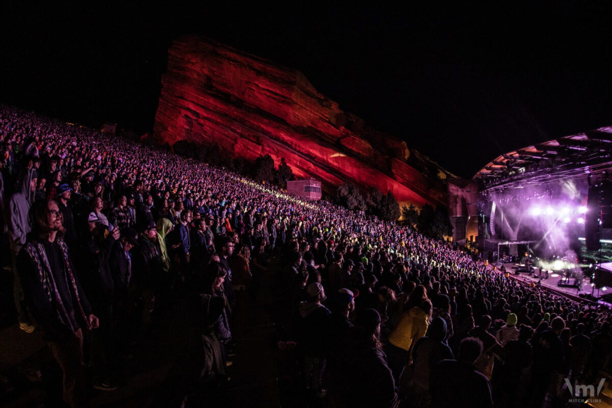 King Gizzard & The Lizard Wizard, Oct 10, 2022, Red Rocks Amphitheatre, Morrison, CO. Photo by Mitch Kline.