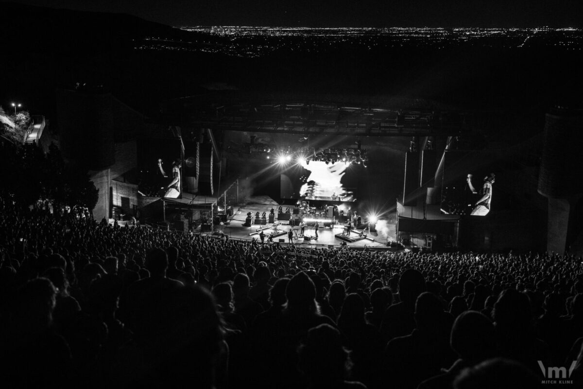 King Gizzard & The Lizard Wizard, Oct 10, 2022, Red Rocks Amphitheatre, Morrison, CO. Photo by Mitch Kline.