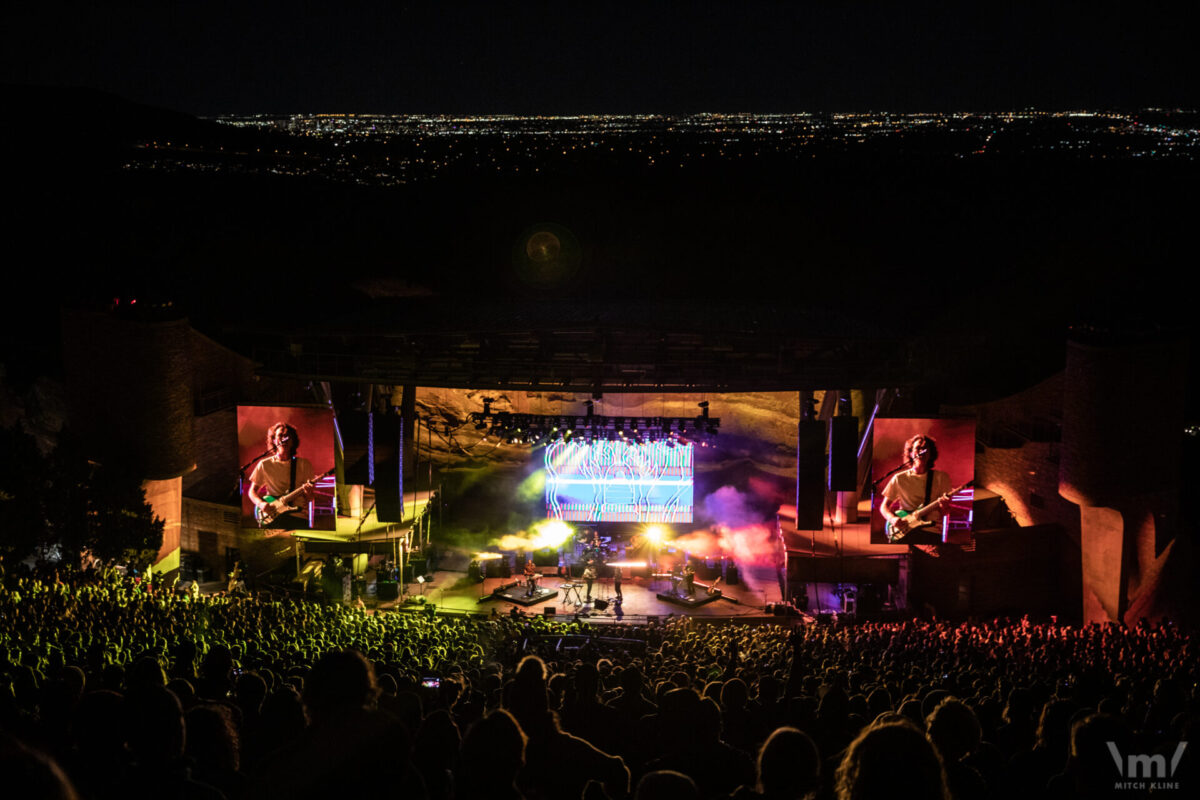 King Gizzard & The Lizard Wizard, Oct 10, 2022, Red Rocks Amphitheatre, Morrison, CO. Photo by Mitch Kline.