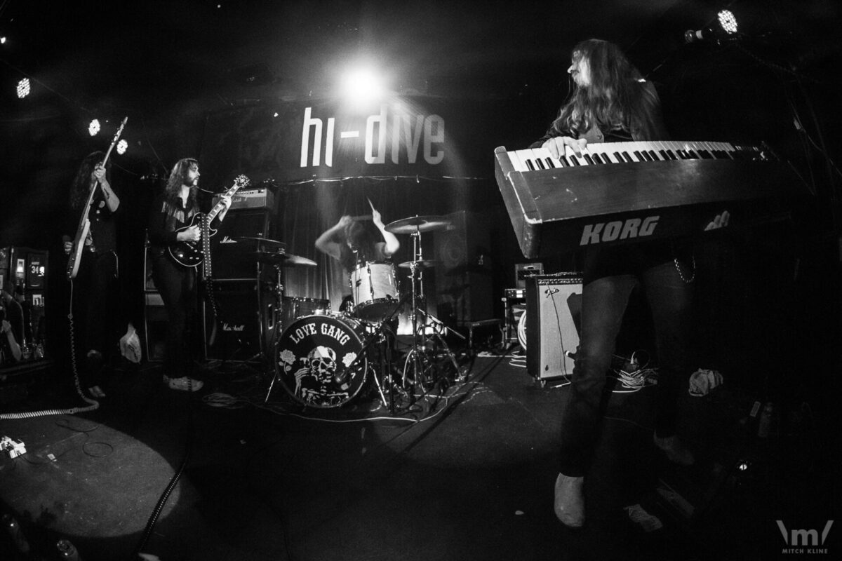 Love Gang, Feb 17, 2023, Hi-Dive, Denver, CO. Photo by Mitch Kline.