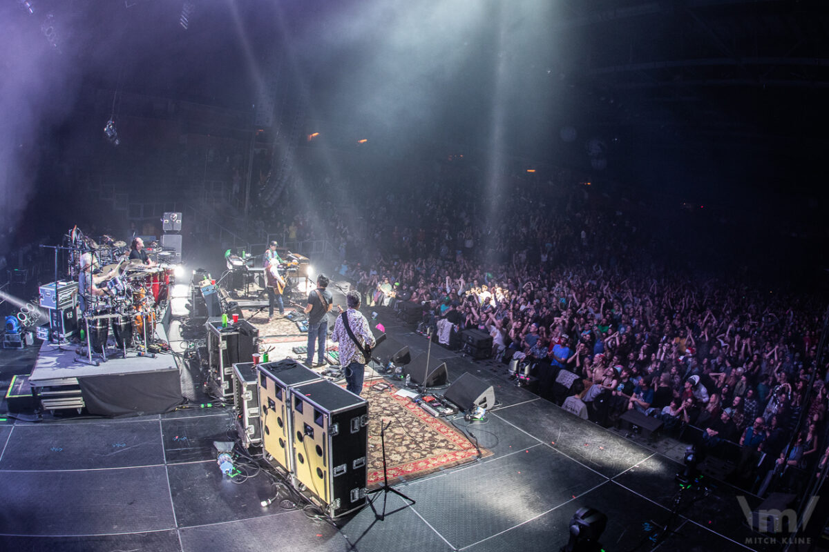 The String Cheese Incident, Dec 28, 2018, 1stBank Center, Broomfield, CO. Photo by Mitch Kline.