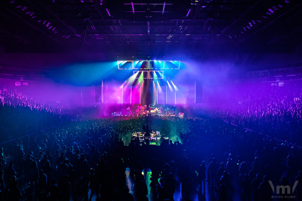 The String Cheese Incident, Dec 28, 2018, 1stBank Center, Broomfield, CO. Photo by Mitch Kline.