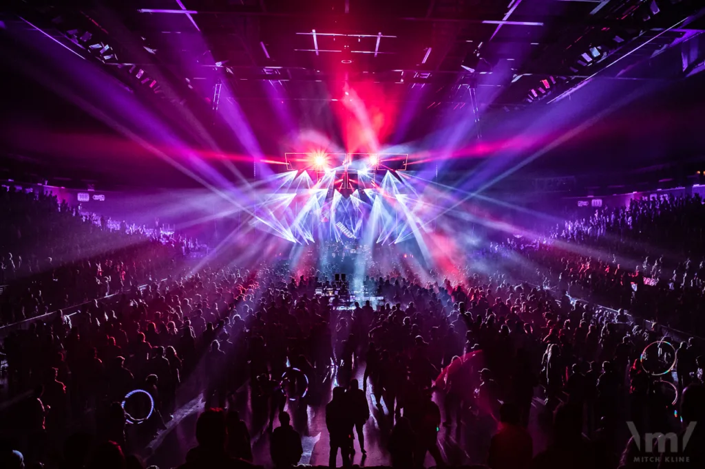 The String Cheese Incident, Dec 29, 2018, 1stBank Center, Broomfield, CO. Photo by Mitch Kline.