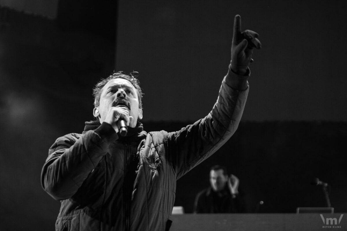 Atmosphere, Feb 01, 2019, Winter on the Rocks, Red Rocks Amphitheatre, Morrison, CO. Photo by Mitch Kline.