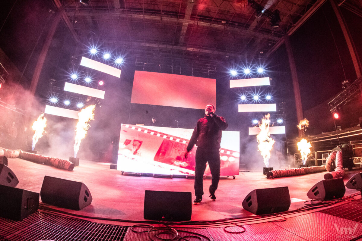 Atmosphere, Feb 01, 2019, Winter on the Rocks, Red Rocks Amphitheatre, Morrison, CO. Photo by Mitch Kline.