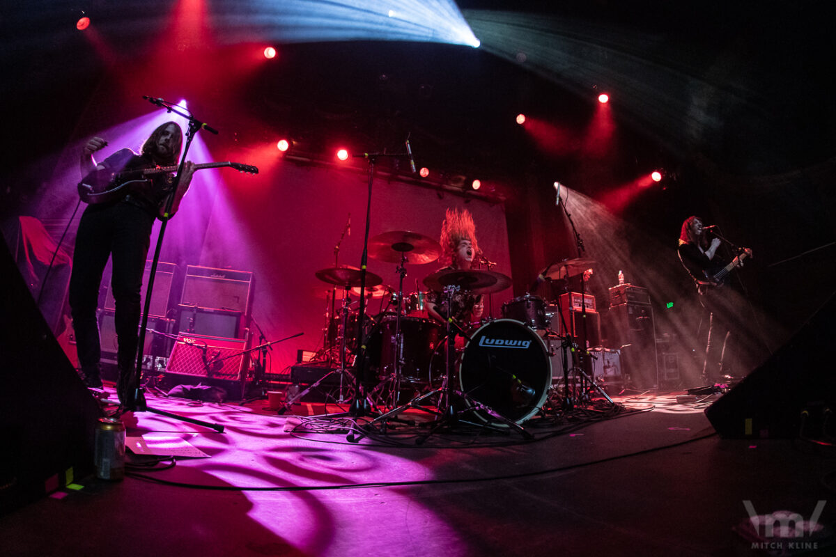 Demob Happy, Mar 23, 2019, Ogden Theatre, Denver, CO. Photo by Mitch Kline.