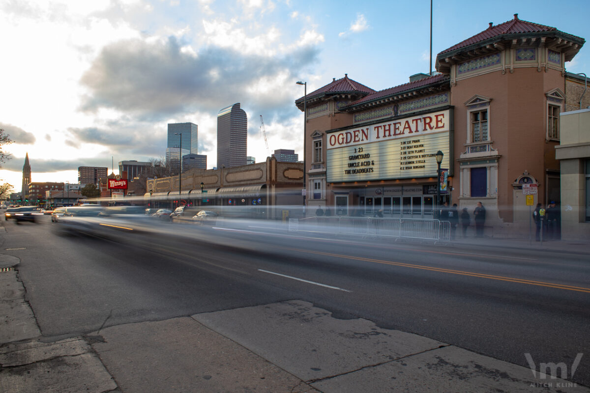 Ogden Theatre Marquee, Graveyard, Uncle Acid and The Deadbeats, Demob Happy, Mar 23, 2019, Ogden Theatre, Denver, CO