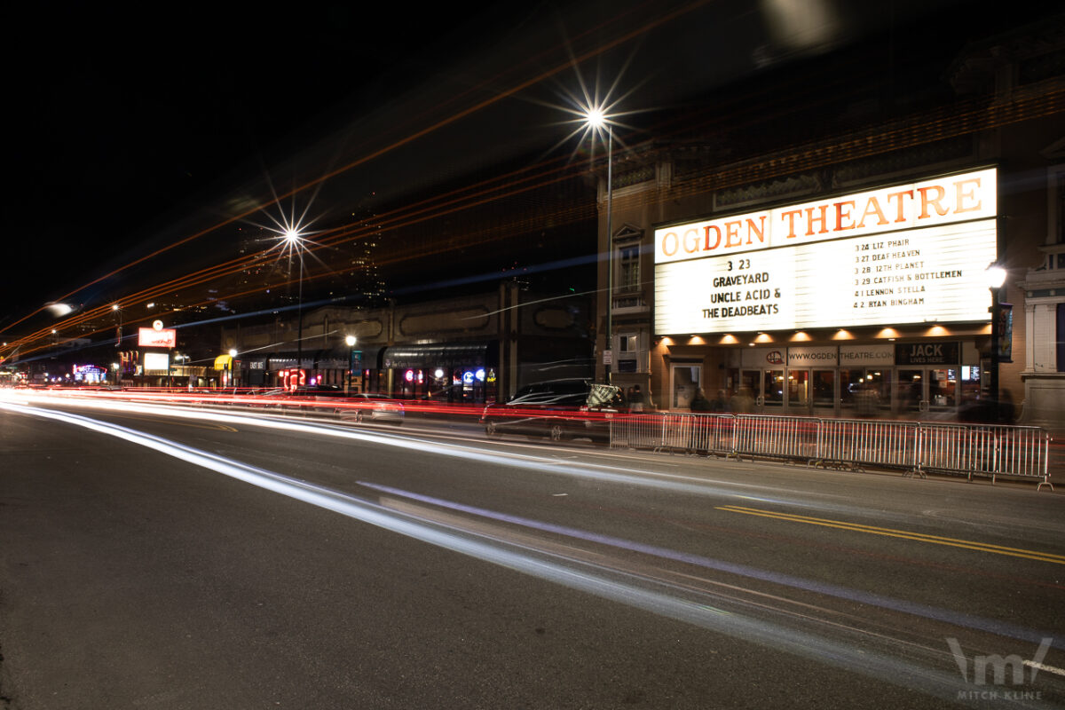 Ogden Theatre Marquee, Graveyard, Uncle Acid and The Deadbeats, Demob Happy, Mar 23, 2019, Ogden Theatre, Denver, CO