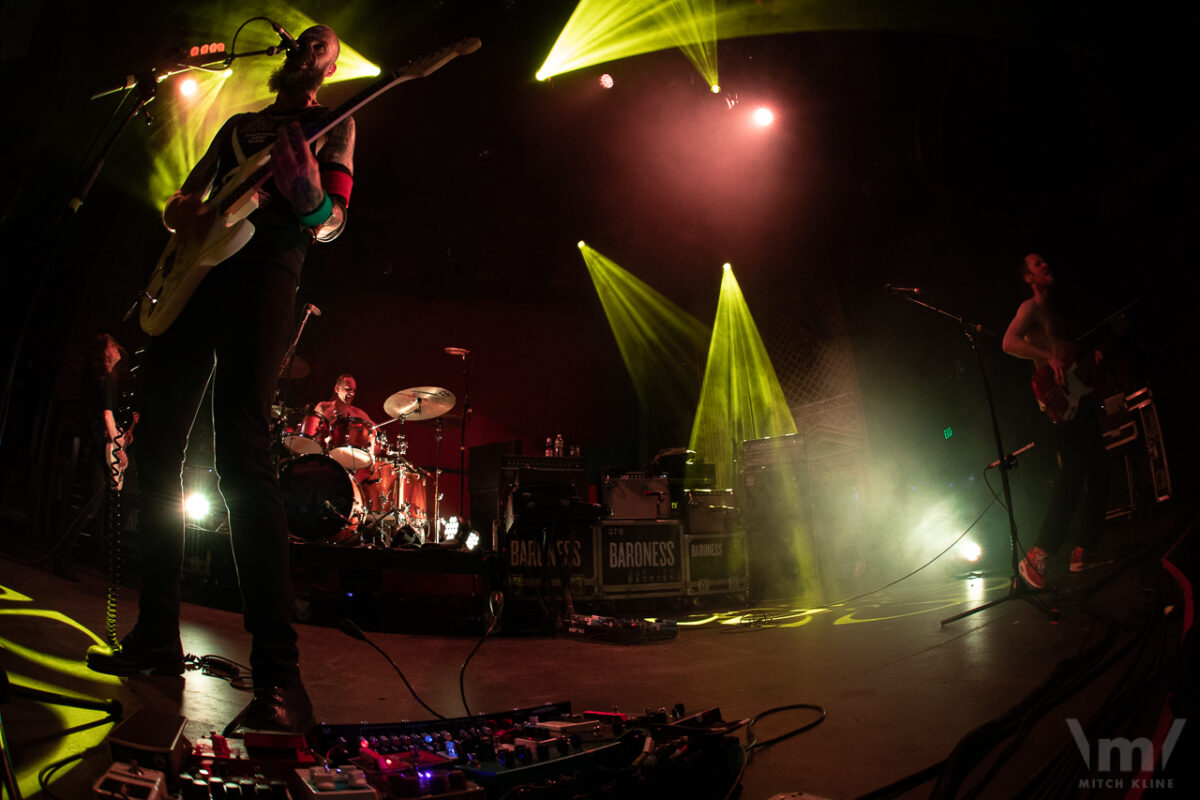 Baroness, Mar 27, 2019, Ogden Theatre, Denver, CO. Photo by Mitch Kline.