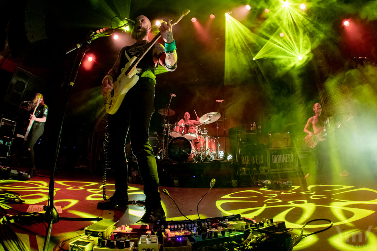 Baroness, Mar 27, 2019, Ogden Theatre, Denver, CO. Photo by Mitch Kline.