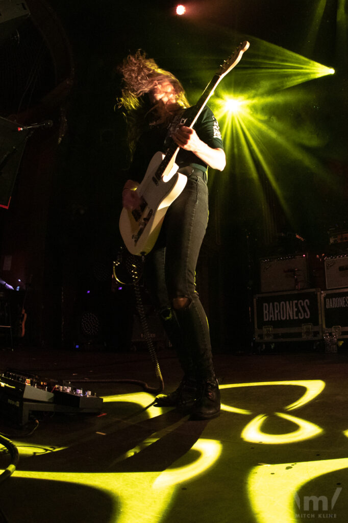 Baroness, Mar 27, 2019, Ogden Theatre, Denver, CO. Photo by Mitch Kline.