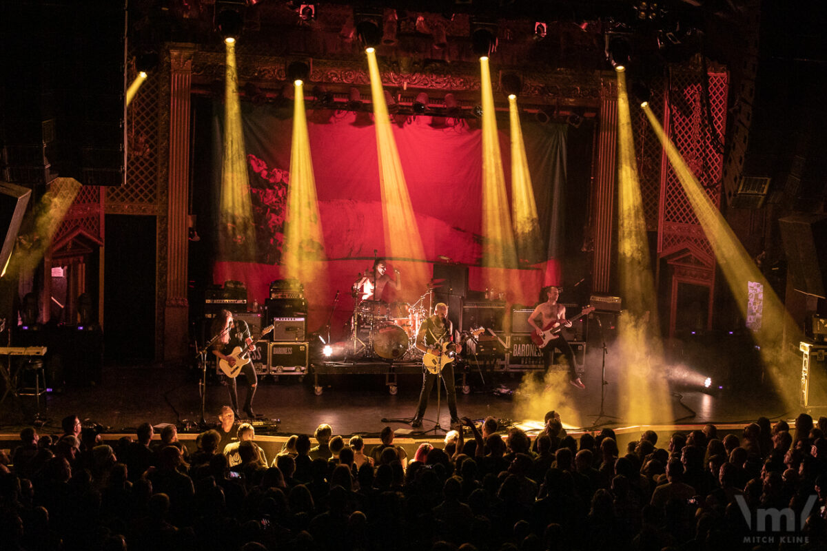 Baroness, Mar 27, 2019, Ogden Theatre, Denver, CO. Photo by Mitch Kline.