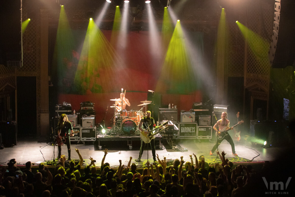 Baroness, Mar 27, 2019, Ogden Theatre, Denver, CO. Photo by Mitch Kline.