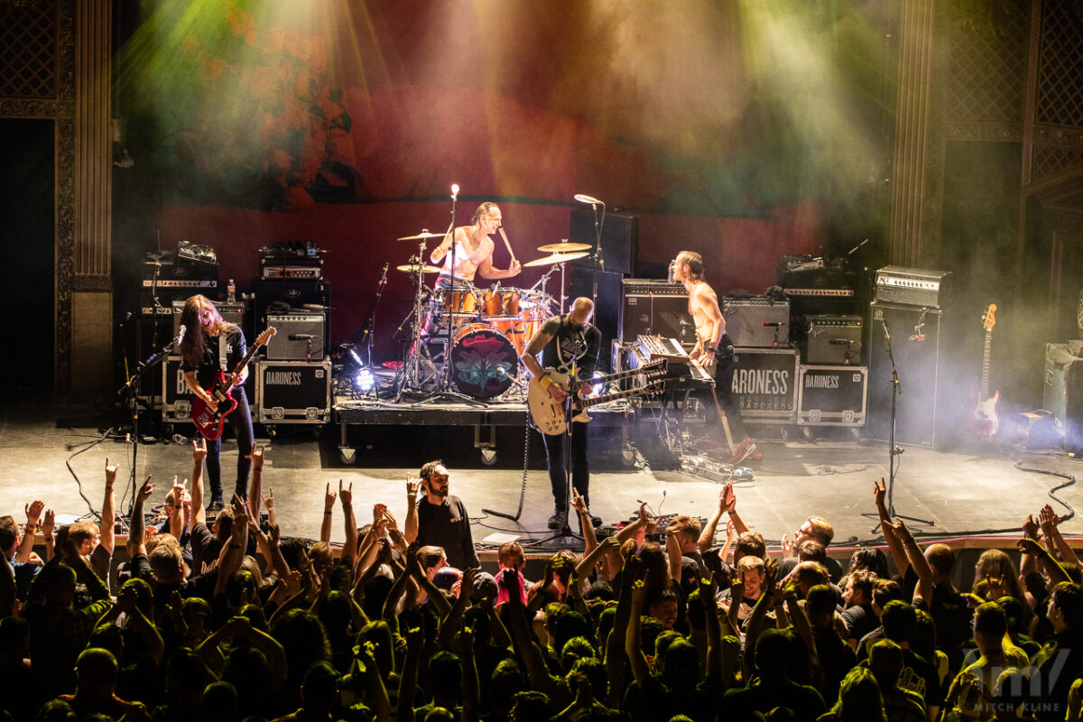 Baroness, Mar 27, 2019, Ogden Theatre, Denver, CO. Photo by Mitch Kline.