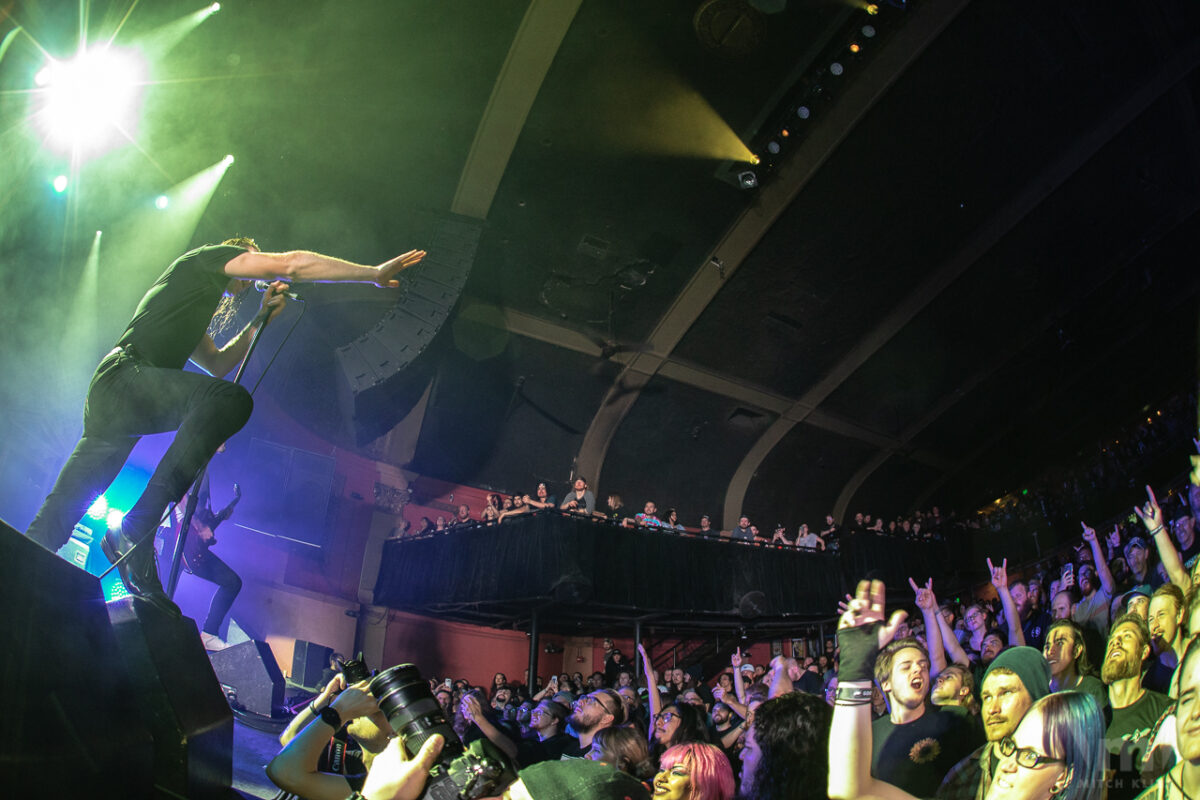 Deafheaven, Mar 27, 2019, Ogden Theatre, Denver, CO. Photo by Mitch Kline.