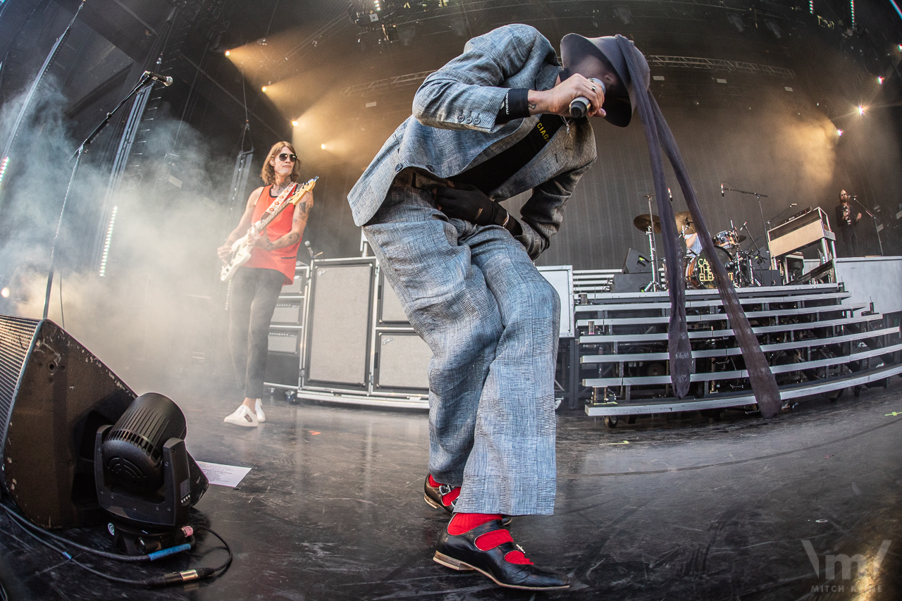 Cage the Elephant, July 23, 2019, Fiddler's Green Amphitheatre, Greenwood Village, CO. Photo by Mitch Kline.