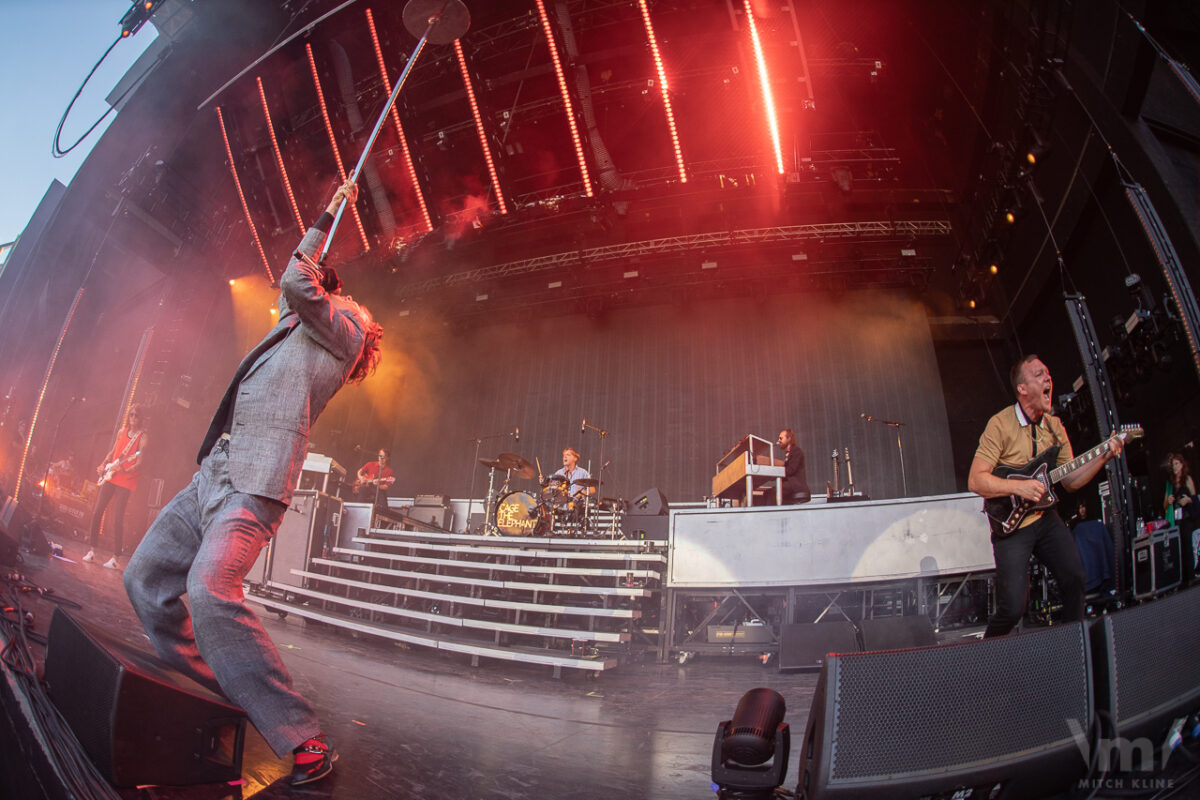 Cage the Elephant, July 23, 2019, Fiddler's Green Amphitheatre, Greenwood Village, CO. Photo by Mitch Kline.