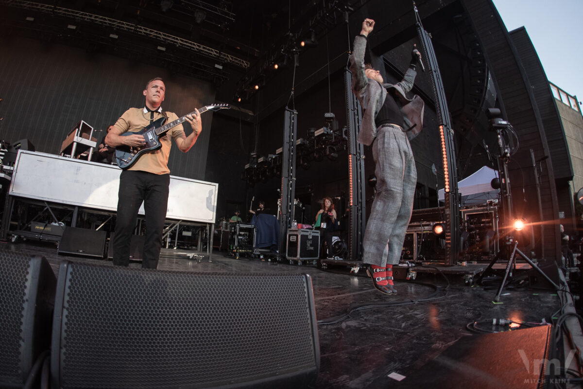 Cage the Elephant, July 23, 2019, Fiddler's Green Amphitheatre, Greenwood Village, CO. Photo by Mitch Kline.