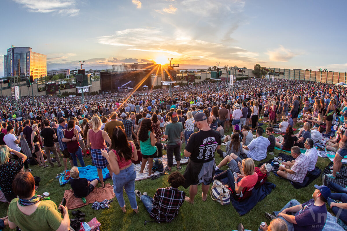 Cage the Elephant, July 23, 2019, Fiddler's Green Amphitheatre, Greenwood Village, CO. Photo by Mitch Kline.