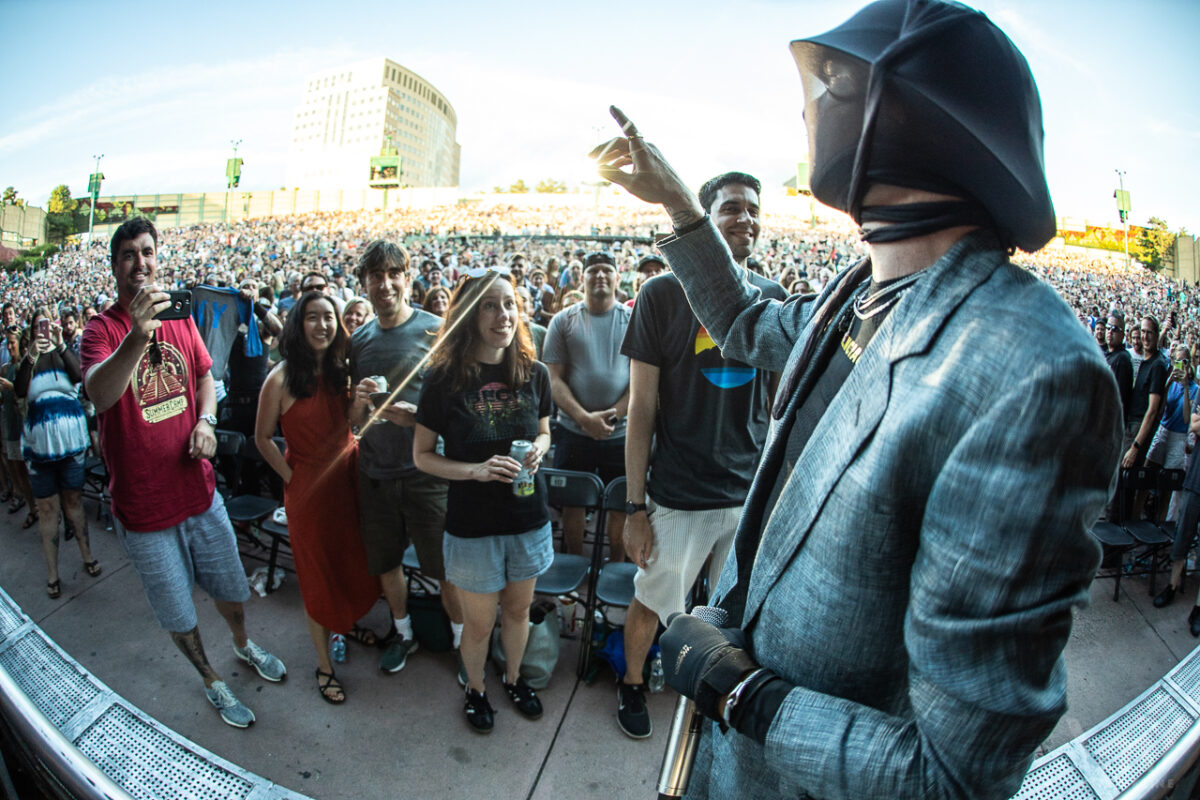 Cage the Elephant, July 23, 2019, Fiddler's Green Amphitheatre, Greenwood Village, CO. Photo by Mitch Kline.