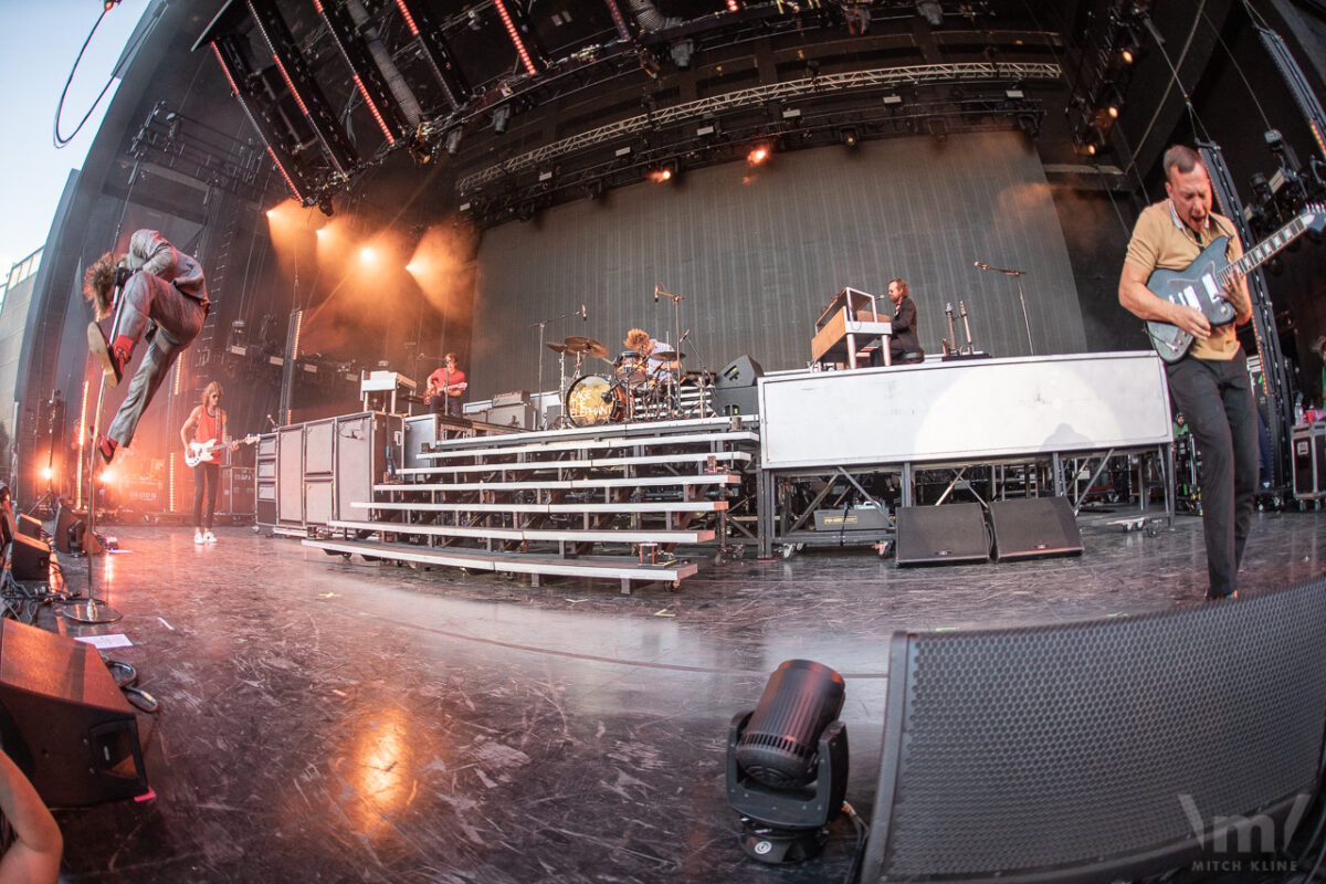 Cage the Elephant, July 23, 2019, Fiddler's Green Amphitheatre, Greenwood Village, CO. Photo by Mitch Kline.