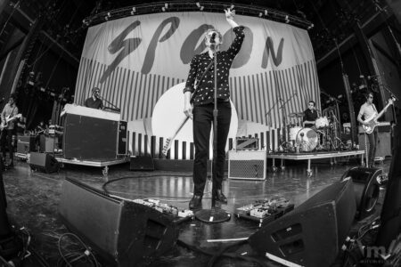 Spoon, July 23, 2019, Fiddler's Green Amphitheatre, Greenwood Village, CO. Photo by Mitch Kline.