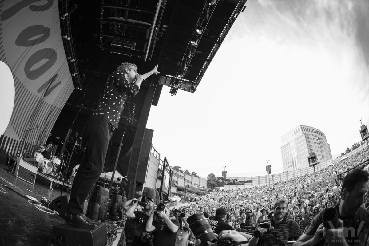 Spoon, July 23, 2019, Fiddler's Green Amphitheatre, Greenwood Village, CO. Photo by Mitch Kline.