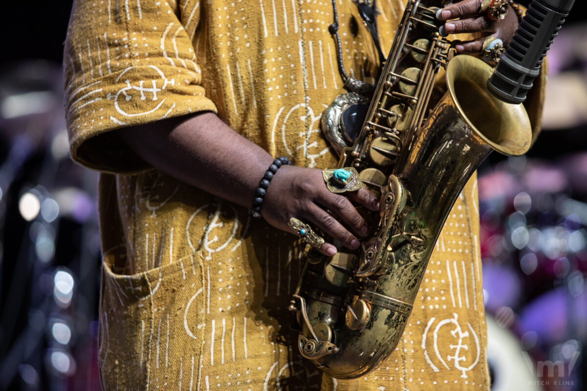 Kamasi Washington, Aug 14, 2019, Mission Ballroom, Denver, CO. Photo by Mitch Kline.