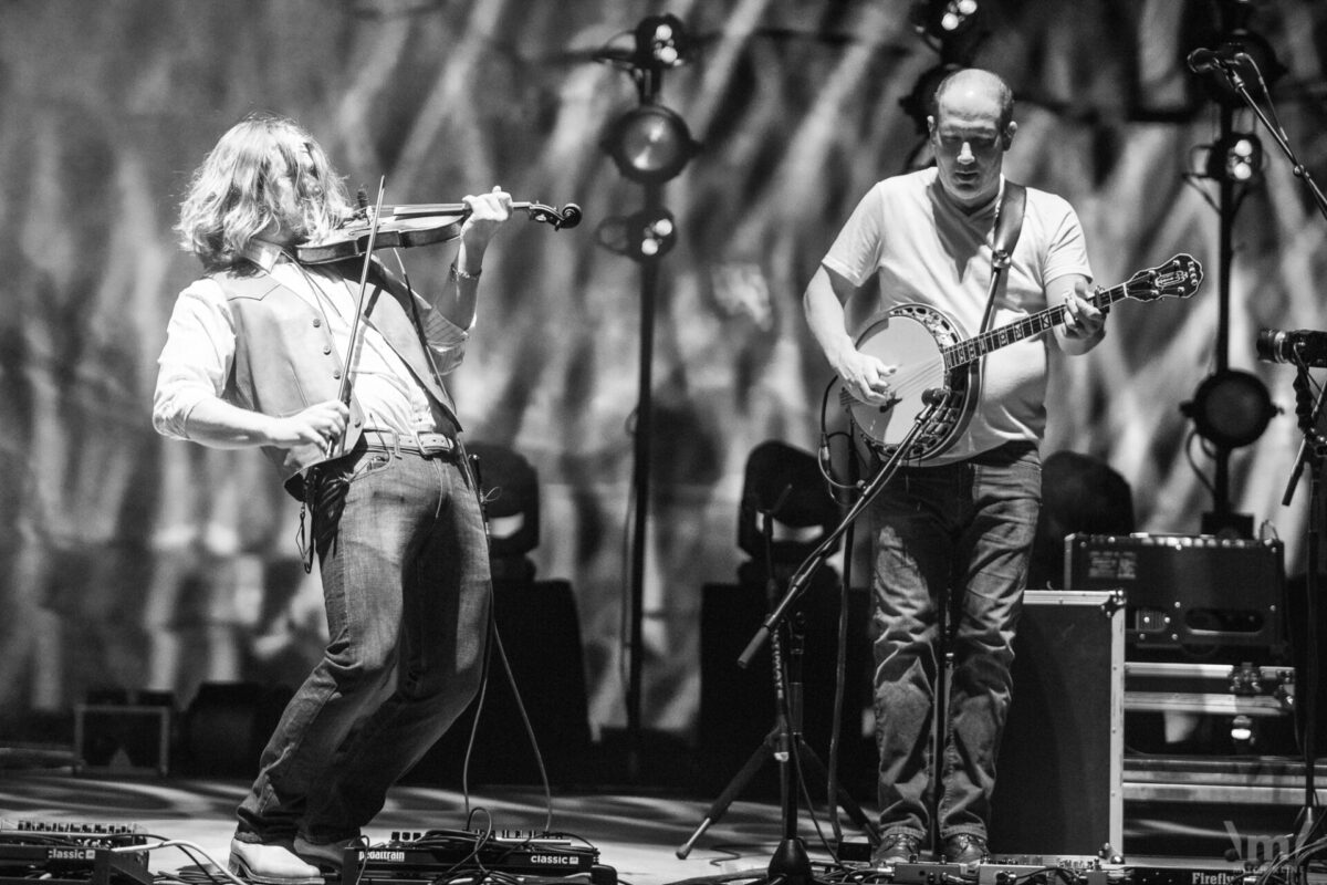 Greensky Bluegrass, Sept 13, 2019, Red Rocks Amphitheatre, Morrison, CO. Photo by Mitch Kline.