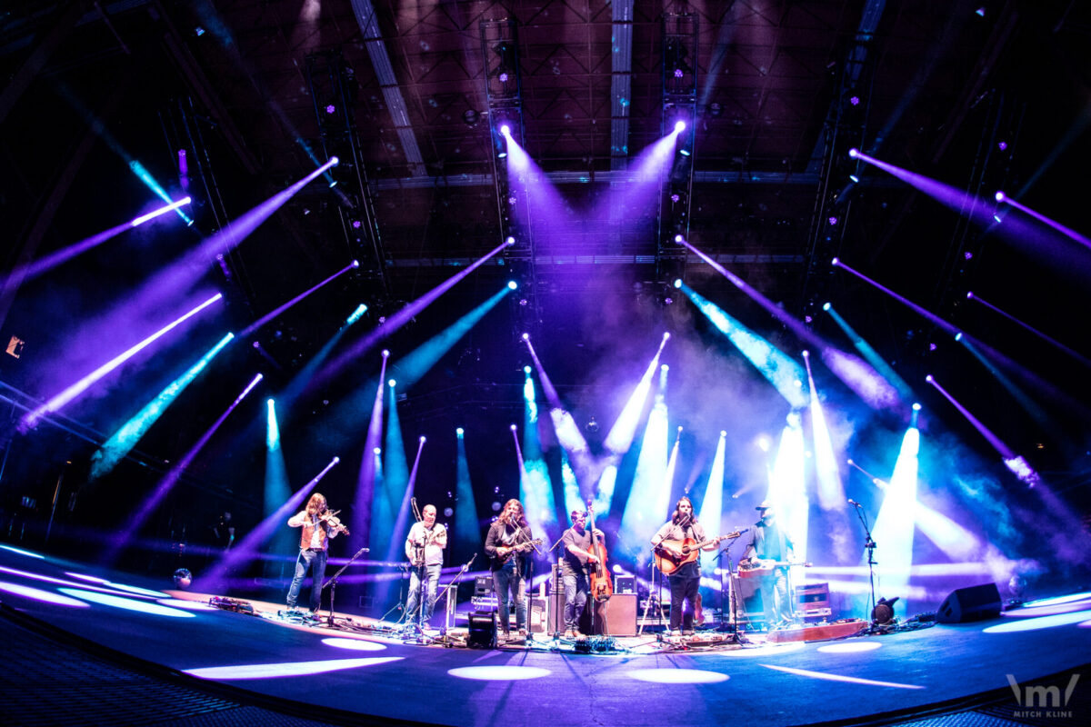 Greensky Bluegrass, Sept 13, 2019, Red Rocks Amphitheatre, Morrison, CO. Photo by Mitch Kline.