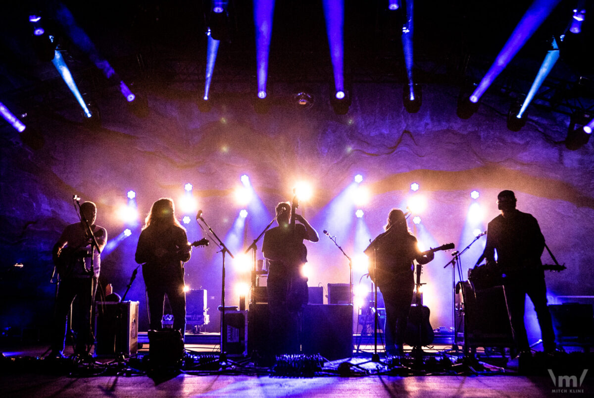 Greensky Bluegrass, Sept 13, 2019, Red Rocks Amphitheatre, Morrison, CO. Photo by Mitch Kline.