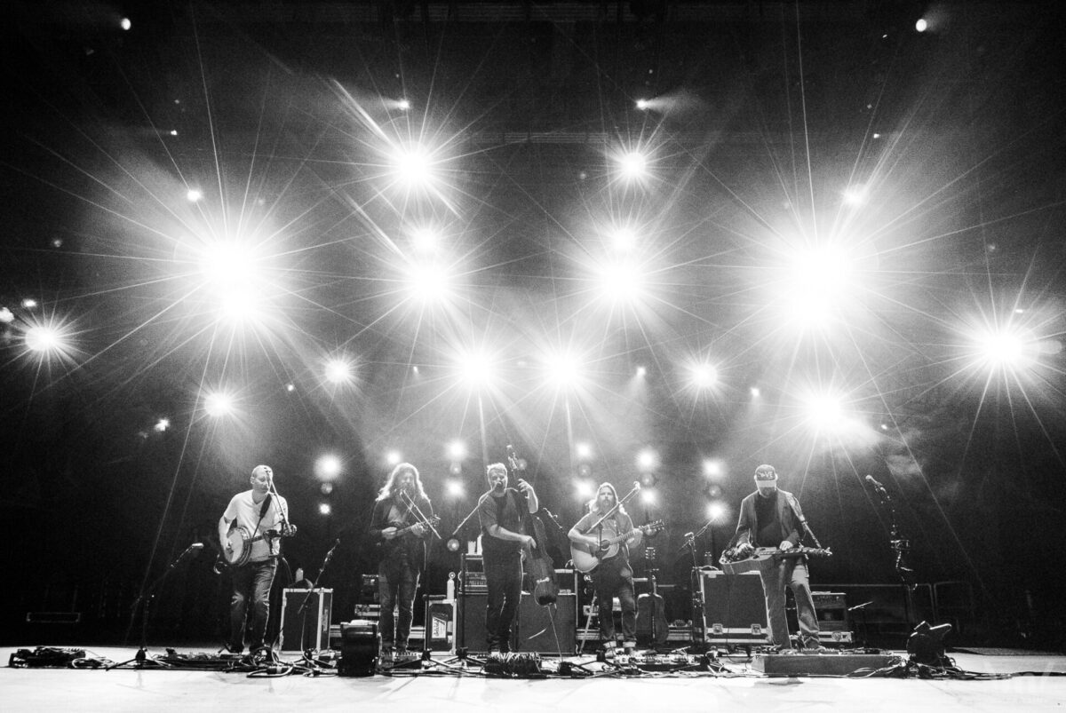 Greensky Bluegrass, Sept 13, 2019, Red Rocks Amphitheatre, Morrison, CO. Photo by Mitch Kline.