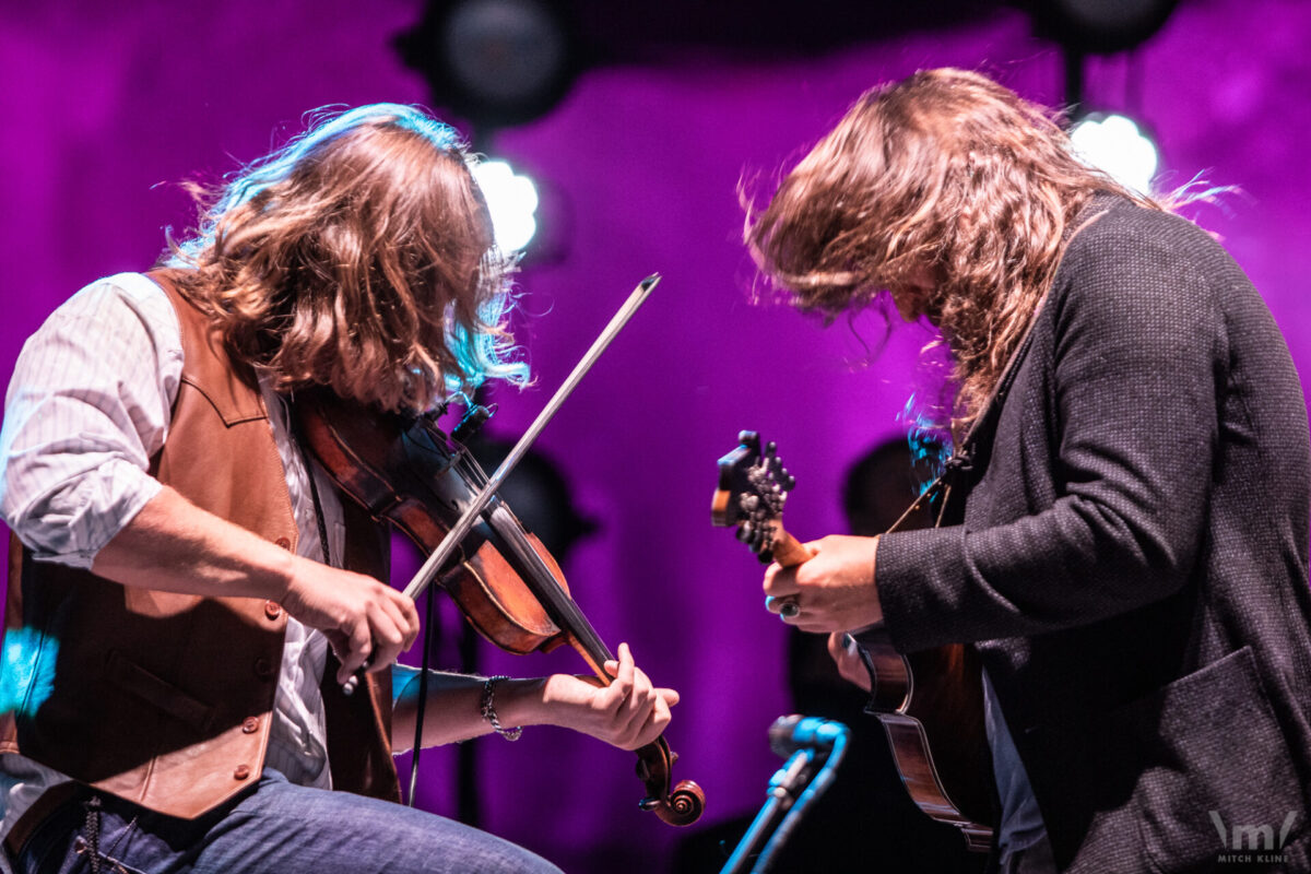 Greensky Bluegrass, Sept 13, 2019, Red Rocks Amphitheatre, Morrison, CO. Photo by Mitch Kline.