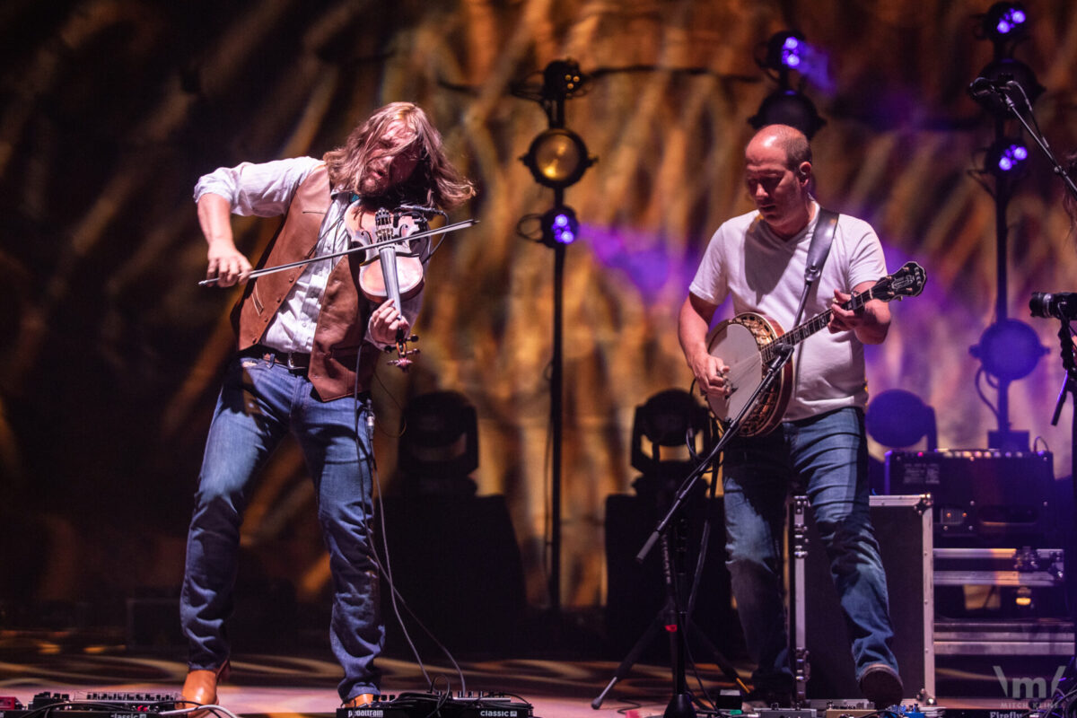 Greensky Bluegrass, Sept 13, 2019, Red Rocks Amphitheatre, Morrison, CO. Photo by Mitch Kline.