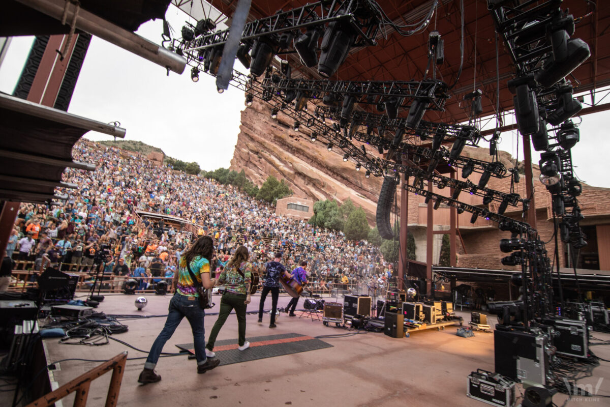 Billy Strings, Red Rocks Amphitheatre, Morrison, CO, Sept 15, 2019. Photo by Mitch Kline.