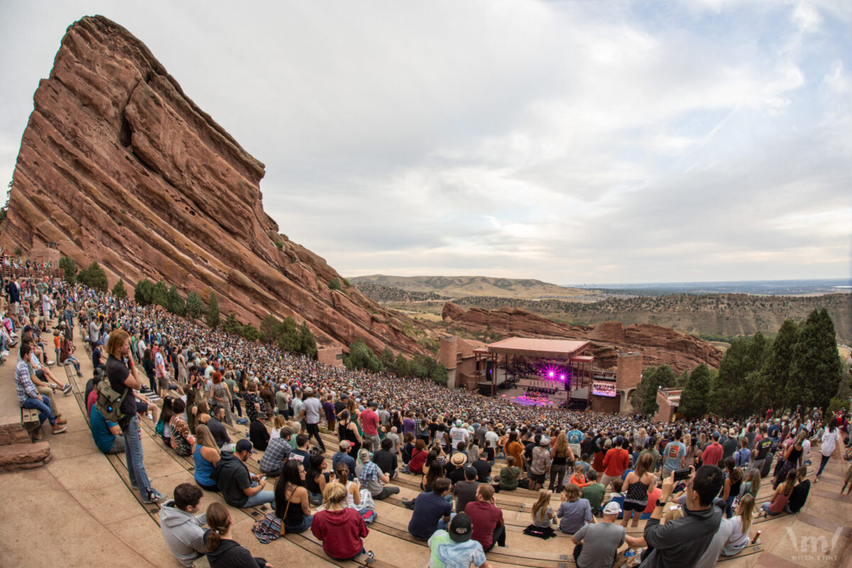 Billy Strings, Red Rocks Amphitheatre, Morrison, CO, Sept 15, 2019. Photo by Mitch Kline.