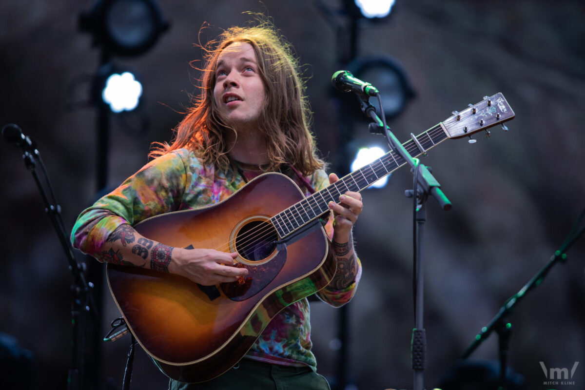 Billy Strings, Red Rocks Amphitheatre, Morrison, CO, Sept 15, 2019. Photo by Mitch Kline.