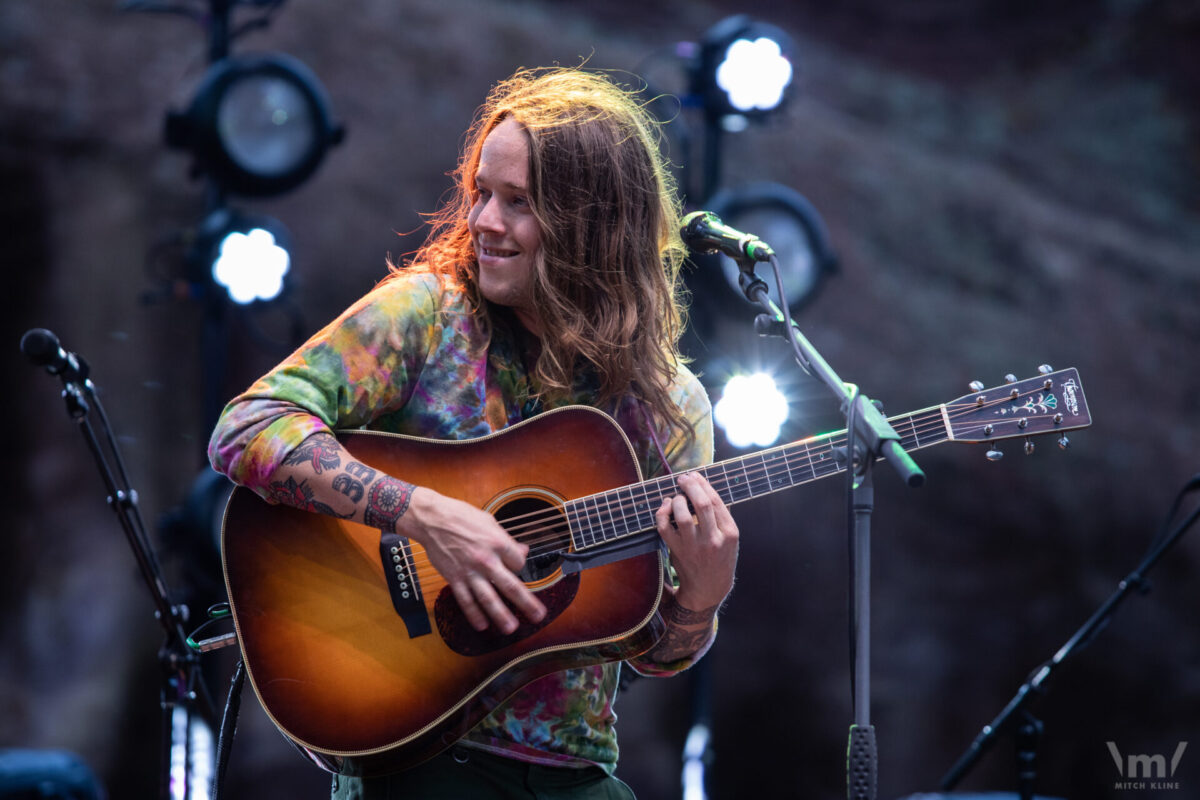 Billy Strings, Red Rocks Amphitheatre, Morrison, CO, Sept 15, 2019. Photo by Mitch Kline.