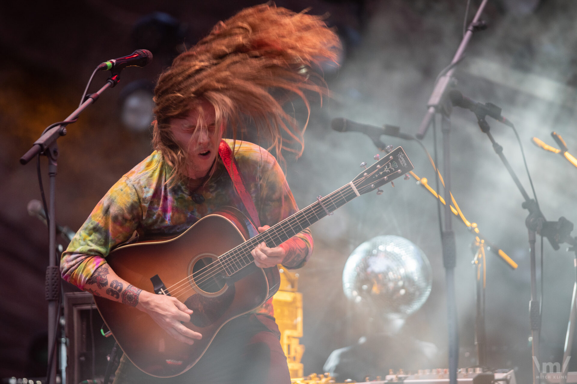 Billy Strings, Red Rocks Amphitheatre, Morrison, CO, Sept 15, 2019. Photo by Mitch Kline.