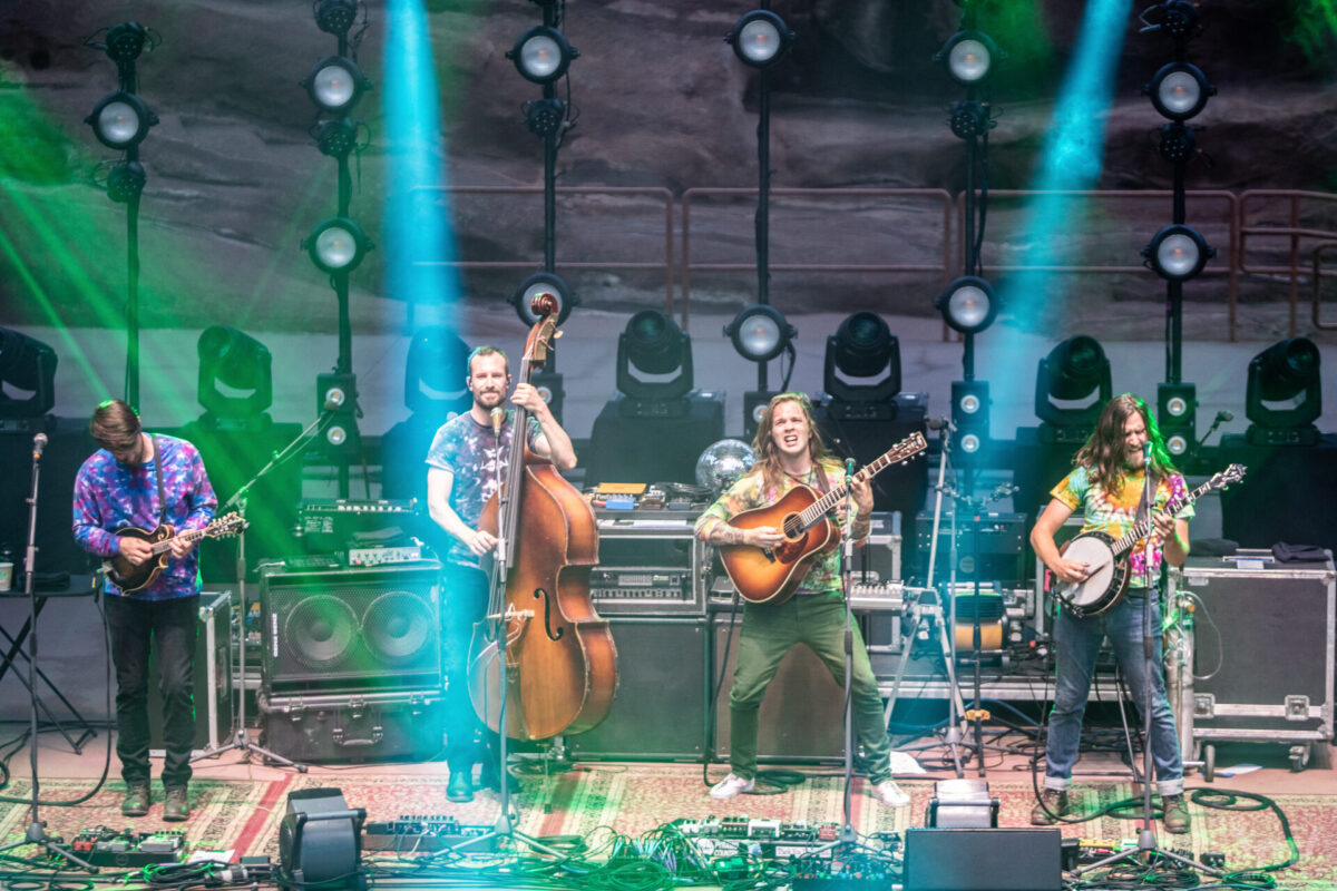 Billy Strings, Red Rocks Amphitheatre, Morrison, CO, Sept 15, 2019. Photo by Mitch Kline.