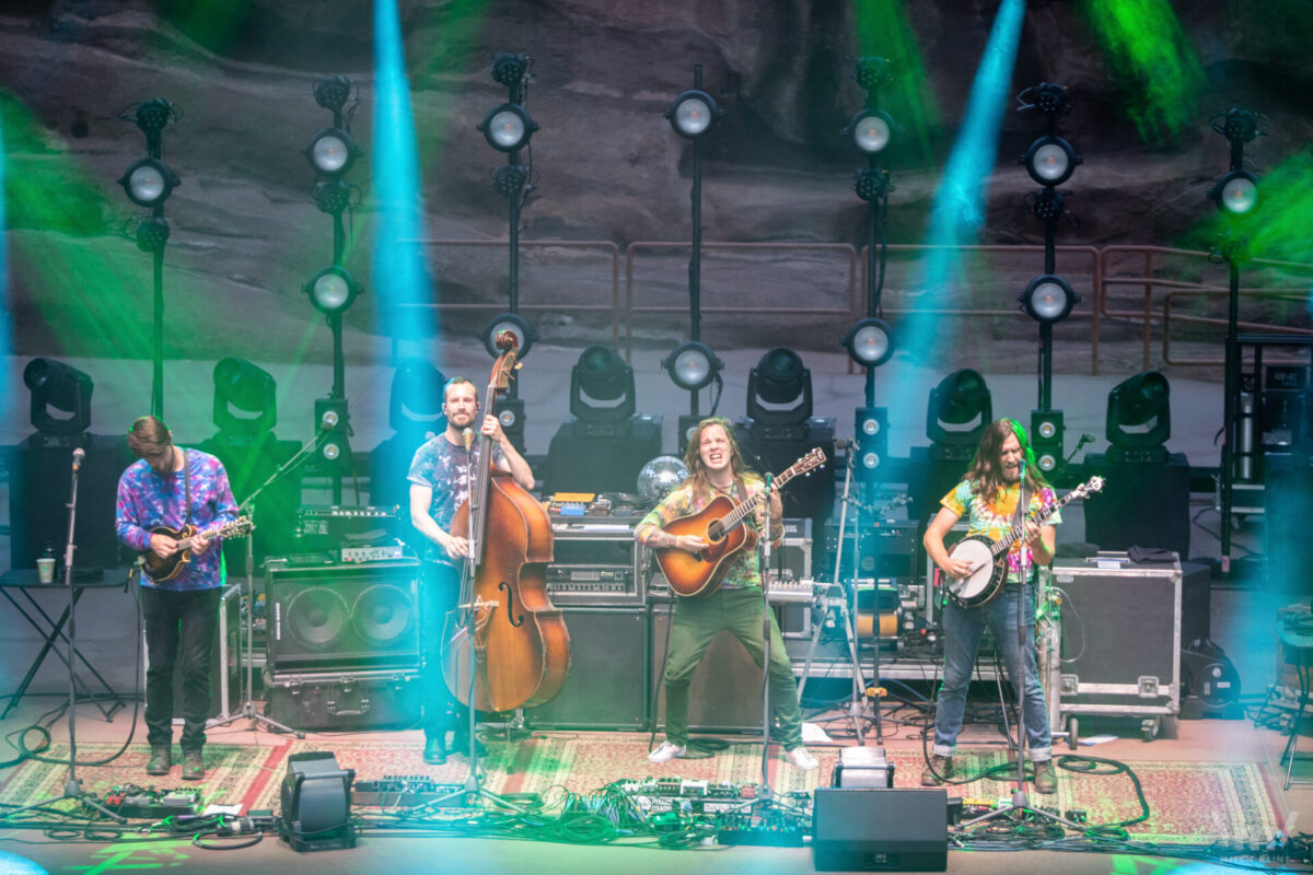 Billy Strings, Red Rocks Amphitheatre, Morrison, CO, Sept 15, 2019. Photo by Mitch Kline.