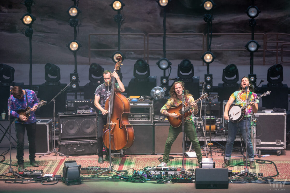 Billy Strings, Red Rocks Amphitheatre, Morrison, CO, Sept 15, 2019. Photo by Mitch Kline.