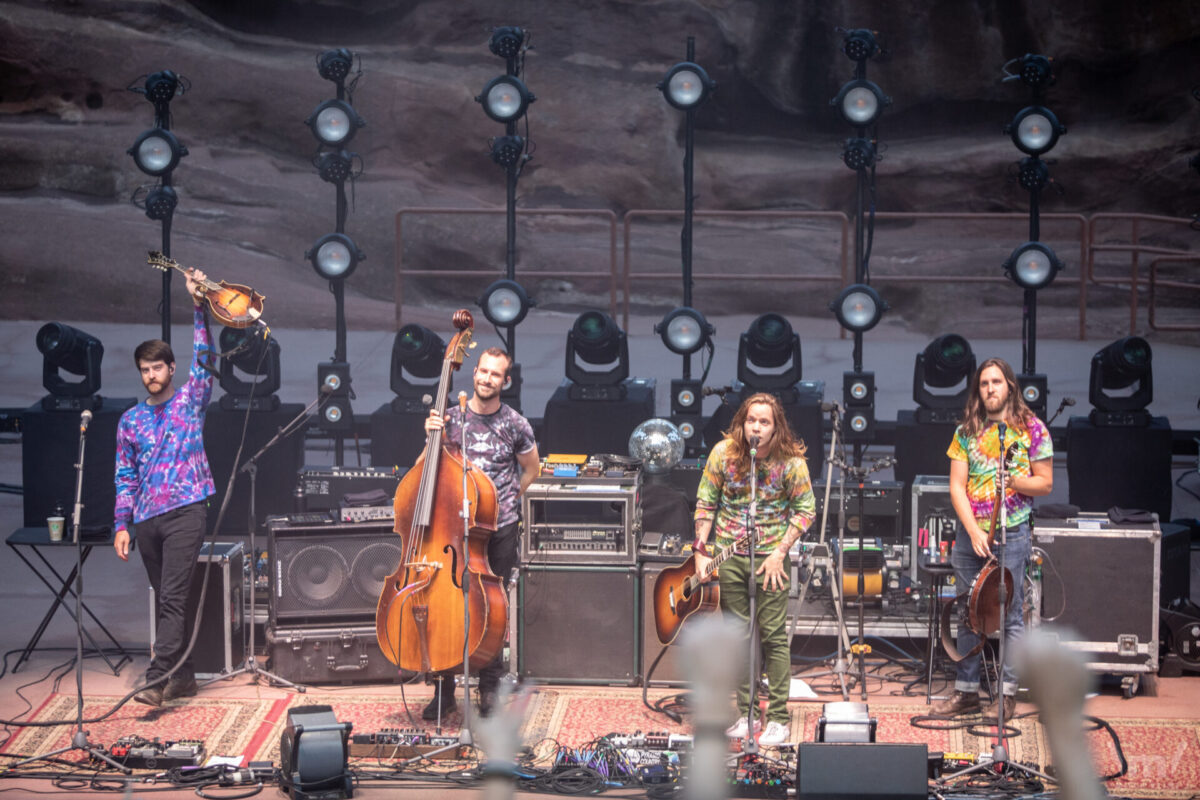 Billy Strings, Red Rocks Amphitheatre, Morrison, CO, Sept 15, 2019. Photo by Mitch Kline.