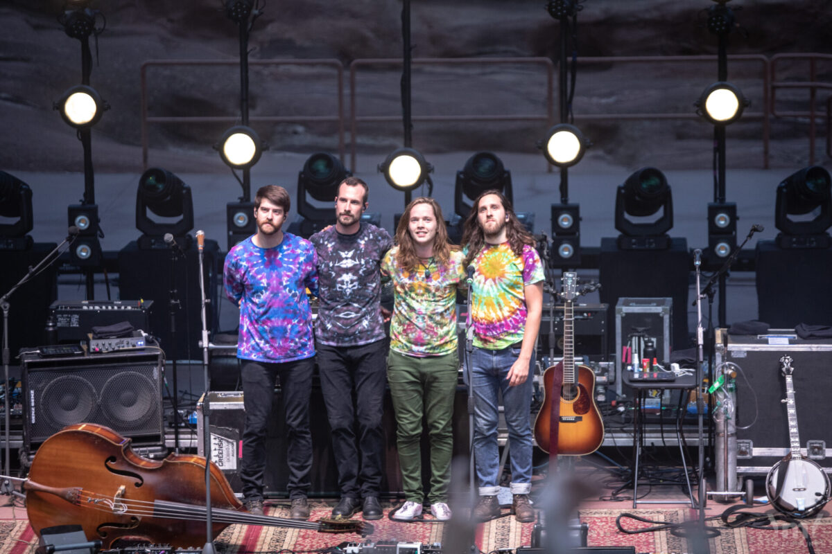 Billy Strings, Red Rocks Amphitheatre, Morrison, CO, Sept 15, 2019. Photo by Mitch Kline.