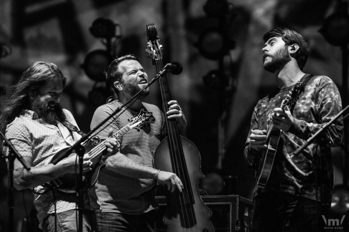 Greensky Bluegrass, Sept 15, 2019, Red Rocks Amphitheatre, Morrison, CO. Photo by Mitch Kline.