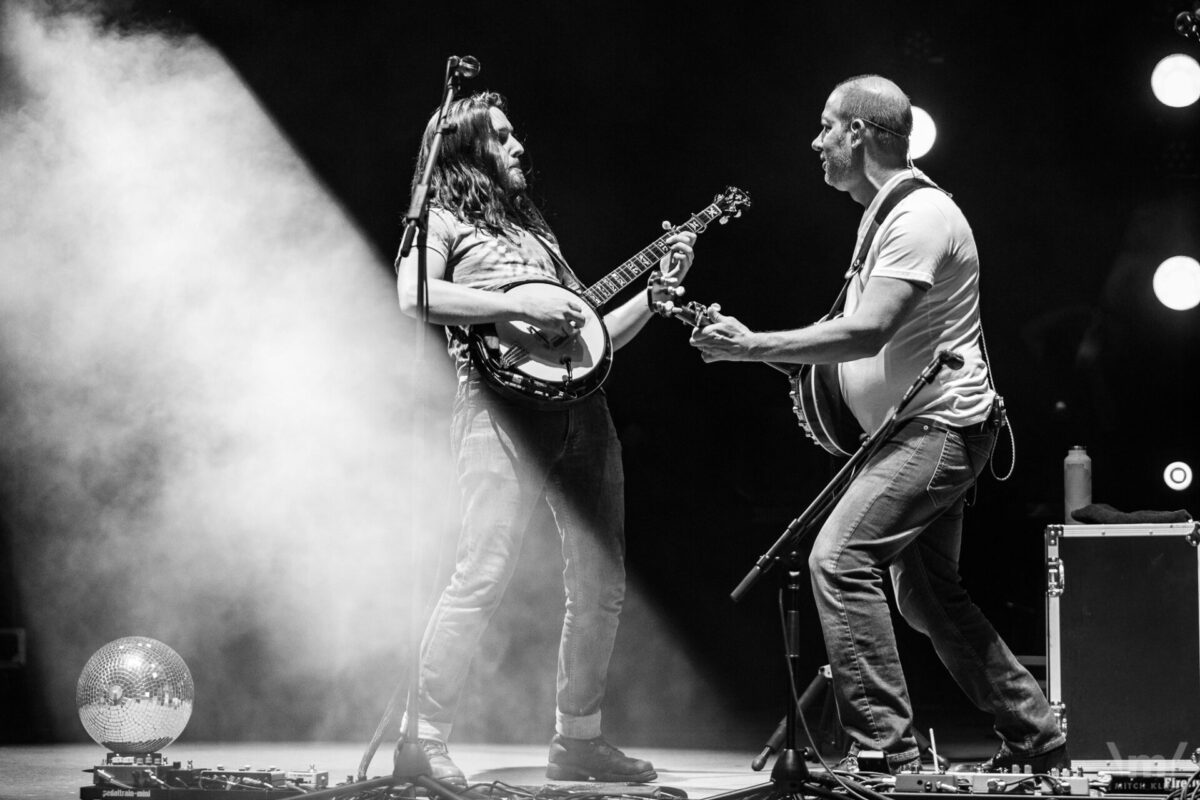 Greensky Bluegrass, Sept 15, 2019, Red Rocks Amphitheatre, Morrison, CO. Photo by Mitch Kline.