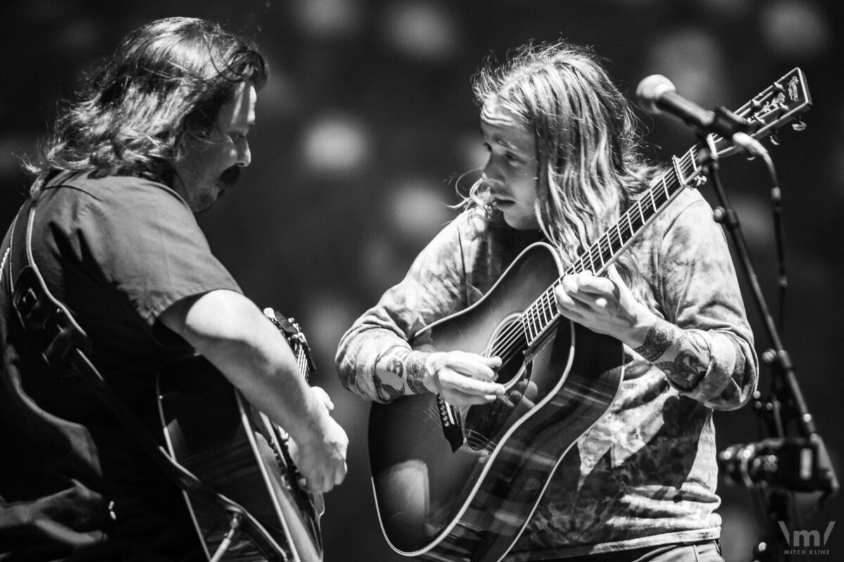 Greensky Bluegrass, Sept 15, 2019, Red Rocks Amphitheatre, Morrison, CO. Photo by Mitch Kline.