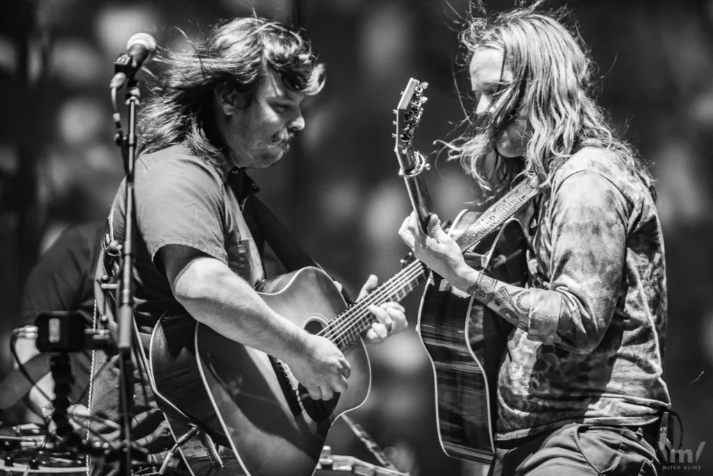 Greensky Bluegrass, Sept 15, 2019, Red Rocks Amphitheatre, Morrison, CO. Photo by Mitch Kline.
