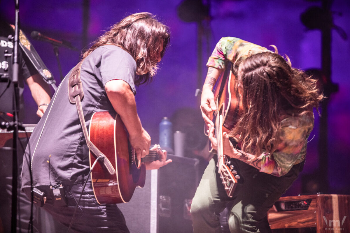 Greensky Bluegrass, Sept 15, 2019, Red Rocks Amphitheatre, Morrison, CO. Photo by Mitch Kline.