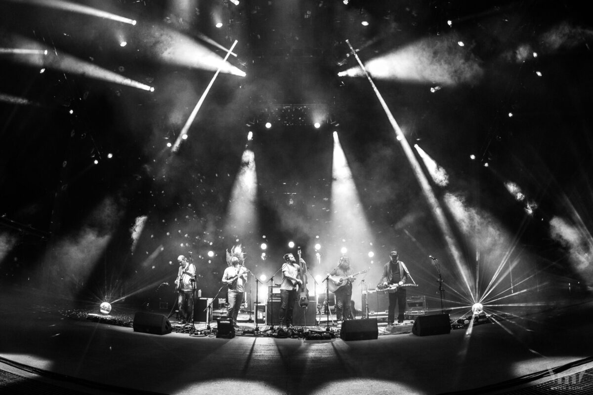 Greensky Bluegrass, Sept 15, 2019, Red Rocks Amphitheatre, Morrison, CO. Photo by Mitch Kline.